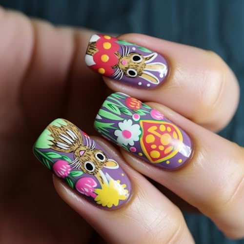 Press On Nails Künstliche Fingernägel, kurze französische Spitze, quadratische Spitzen, künstliche Nägel, mit Designs, volle Abdeckung, Acryl, Kleber auf Nagel für Damen, transparent Press On Nails Künstliche Fingernägel, kurze französische Spitze, quadratische Spitzen, künstliche Nägel, mit Designs, volle Abdeckung, Acryl, Kleber auf Nagel für Damen, transparent von xbiez