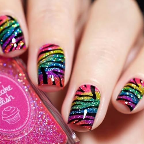 Quadratische Nägel zum Aufdrücken, Glitzer, in 12 Größen, 24 Stück, französische Spitzen für Kunstdekorationen, Acrylkleber, Nägel für Frauen, transparent Quadratische Nägel zum Aufdrücken, Glitzer, in 12 Größen, 24 Stück, französische Spitzen für Kunstdekorationen, Acrylkleber, Nägel für Frauen, transparent von xbiez