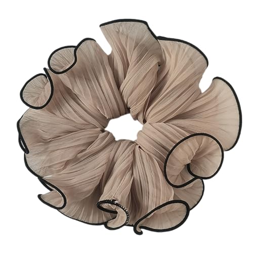 Übergroße Haargummis, übergroße Spitzen-Haargummis, elastisches Haarteil, Haarseil, Damenschmuck von xbiez