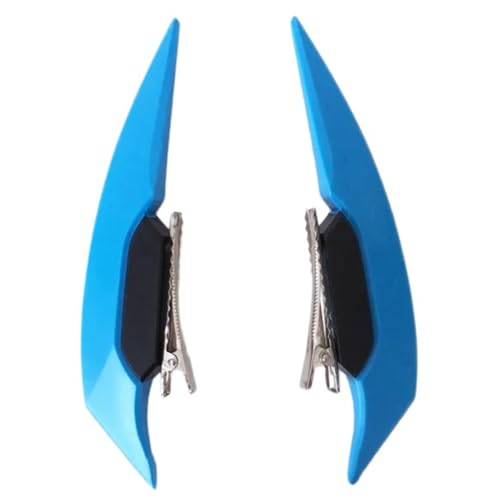 xbiez 2 x Acryl-Flügel-Haarspange für Frauen und Mädchen, Haarstyling-Zubehör, Clip, Halloween, Party-Requisiten, Kopfbedeckung von xbiez