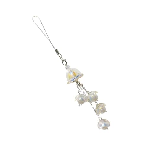 xbiez Artistic Winds Chimes Handy-Anhänger, stabiler Acryl-Schlüsselanhänger, elegantes Handy-Schlüsselband für Taschen und Geldbörsen xbiez Artistic Winds Chimes Handy-Anhänger, stabiler Acryl-Schlüsselanhänger, elegantes Handy-Schlüsselband für Taschen und Geldbörsen von xbiez