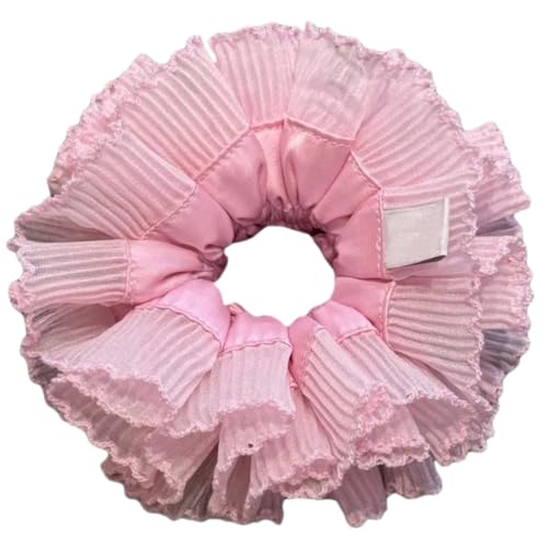 xbiez Feminines elastisches Haargummi mit einzigartigem doppellagigem Spitzen-Haarband, große Haar-Accessoires für Frauen von xbiez