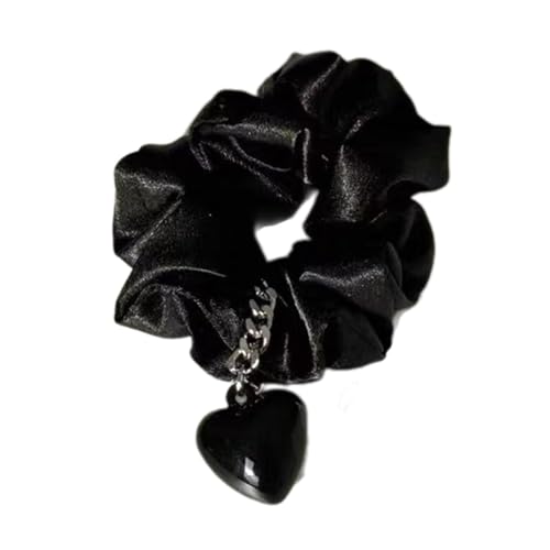 xbiez Modehaarbindungen Mit Herzanhänger Süßer Cooler Haarband Haare Scrunchie Pferdeschwanzhalter Elastischer Haarzubehör xbiez Modehaarbindungen Mit Herzanhänger Süßer Cooler Haarband Haare Scrunchie Pferdeschwanzhalter Elastischer Haarzubehör von xbiez