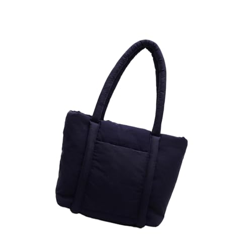 xbiez Modische und praktische Damen-Umhängetasche mit Tragegriff und geräumigem Innenhandtasche für den täglichen Bedarf, Nylon-Umhängetasche, D, One Size von xbiez