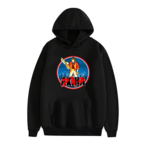 Anime Akira Hoodie Langarm Shoutarou Kaneda Sweatshirt Tetsuo Shima Pullover Akira Cosplay Hoodie für Herren Damen von xhomeshop