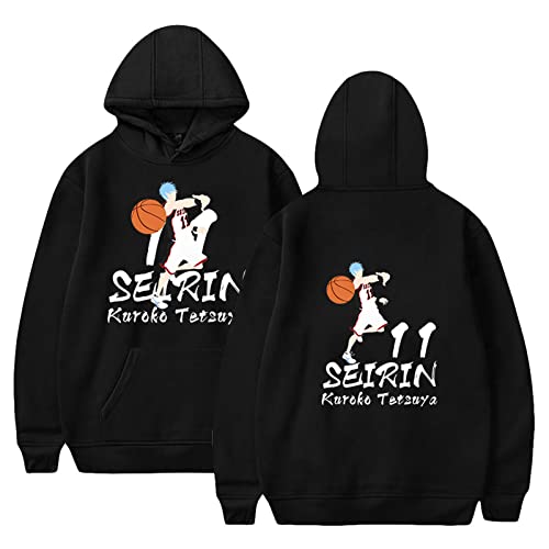 Harajuku Anime Kuroko's Basketball Hoodie Kuroko Tetsuya Langarm Sweatshirt Kuroko no Basket Kurzarm-T-Shirt von xhomeshop