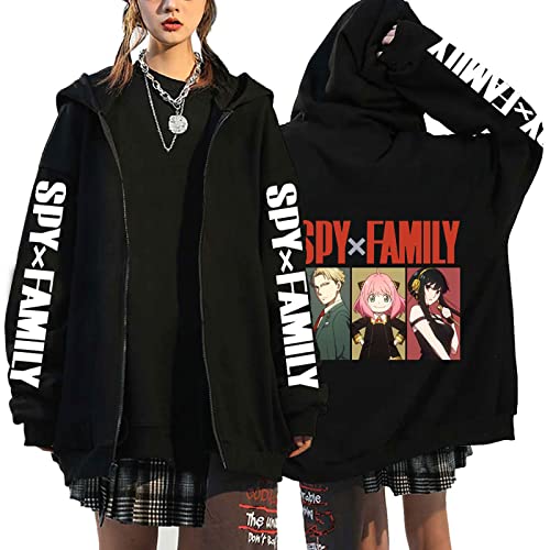 xhomeshop Anime Jujutsu Kaisen Hoodie Fushiguro Megumi Sweatshirts Megumi Fushiguro Pullover Yuji Sukuna Cosplay Sweatshirts mit Reißverschluss von xhomeshop