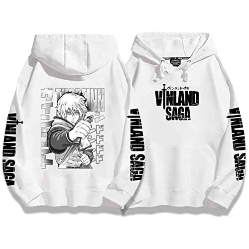 xhomeshop Anime Vinland Saga Kapuzenpullover Thorfinn Langarm Pullover Thorfinn Karlsefni Kapuzensweatshirts Vinland Saga Fans Kleidung von xhomeshop