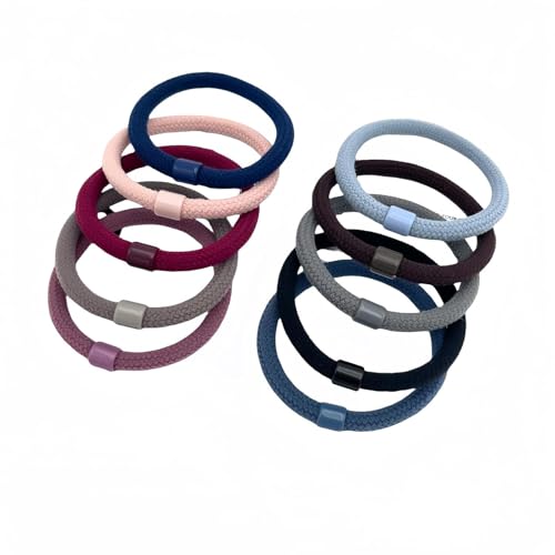 Haargummis, Satin-Haargummis, Seiden-Haargummis, Haarringe für Zöpfe, 10 Stück, Gummiband, Haarband, hochelastisches Haarband für Damen Haargummis, Satin-Haargummis, Seiden-Haargummis, Haarringe für Zöpfe, 10 Stück, Gummiband, Haarband, hochelastisches Haarband für Damen von xiAzyuSP