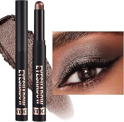 Crayon wasserdicht Eyeshadow Stick, Shimmer Cream Eyeshadow Bleistift, dauerhaft wasserdicht und nicht blühend Pearlescent Eyeliner (09#) von xiao