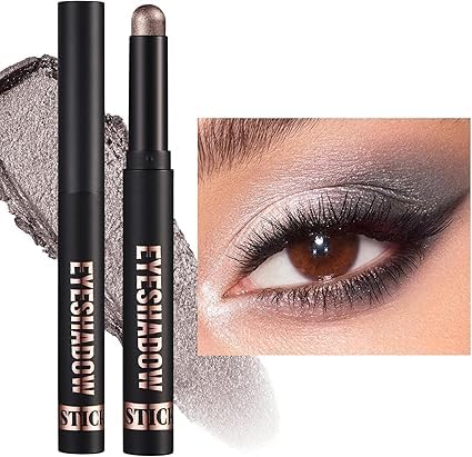 Crayon wasserdicht Eyeshadow Stick, Shimmer Cream Eyeshadow Bleistift, dauerhaft wasserdicht und nicht blühend Pearlescent Eyeliner (14#) von xiao
