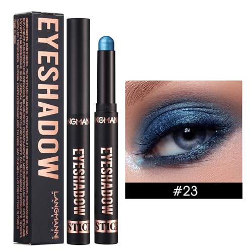 Crayon wasserdicht Eyeshadow Stick, Shimmer Cream Eyeshadow Bleistift, dauerhaft wasserdicht und nicht blühend Pearlescent Eyeliner (23#) von xiao