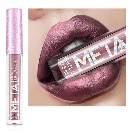 Creme Lip Gloss, langlebige Feuchtigkeitsspendende Samt Lippenstift, wasserdicht, nicht verblassend (04-STRIPPER ROSA) von xiao