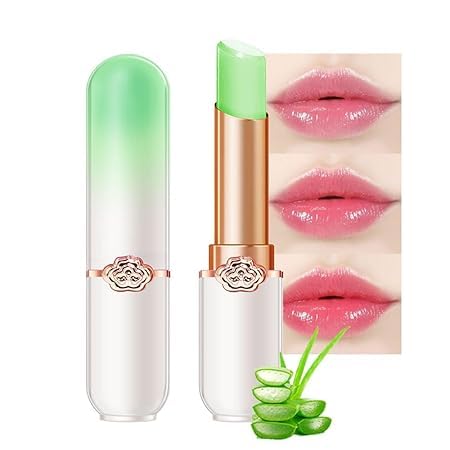Strawberry Blueberry tinted Lip Balms,Pfirsich Farbe wechselnder Lippenstift,Feuchtigkeitscreme Langlebige Lippenpflege Lippenstift Magic Lip Gloss Lip Tint (1pc Trauben) von Xiao