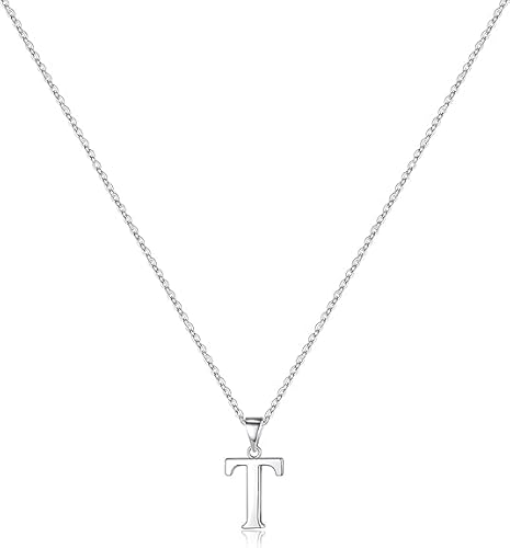 xiao Anfangs Halsketten für Frauen, feine Buchstaben Halskette personalisierte winzige Anfangs Anhänger Halskette Monogramm niedliche Buchstaben Name Choker Halsketten (C) von xiao