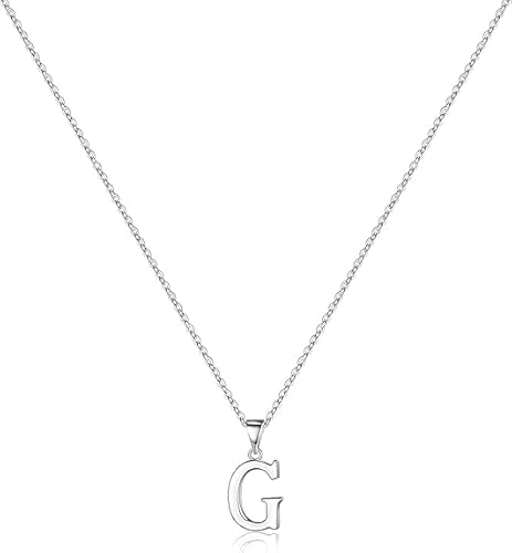 xiao Anfangs Halsketten für Frauen, feine Buchstaben Halskette personalisierte winzige Anfangs Anhänger Halskette Monogramm niedliche Buchstaben Name Choker Halsketten (E) von xiao