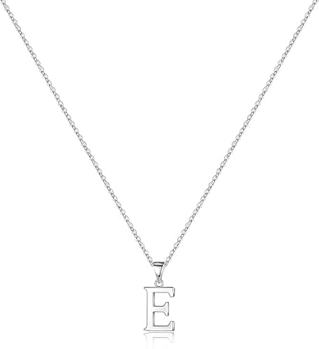 xiao Anfangs Halsketten für Frauen, feine Buchstaben Halskette personalisierte winzige Anfangs Anhänger Halskette Monogramm niedliche Buchstaben Name Choker Halsketten (R) von xiao