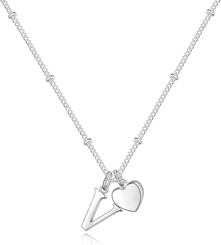 xiao Anfangs Halsketten für Frauen, feine Buchstaben Halskette personalisierte winzige Anfangs Anhänger Halskette Monogramm niedliche Buchstaben Name Choker Halsketten (Z) von xiao