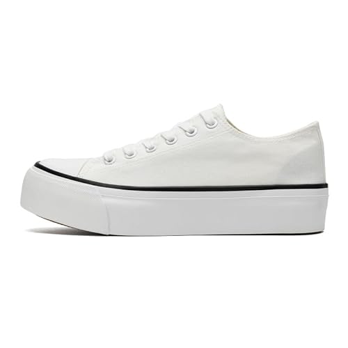 xinran & shengli Damen Herren Sneakers Unisex Canvas Schuhe Sport Running Schuhe Damen Herren Platform Turnschuhe von xinran & shengli