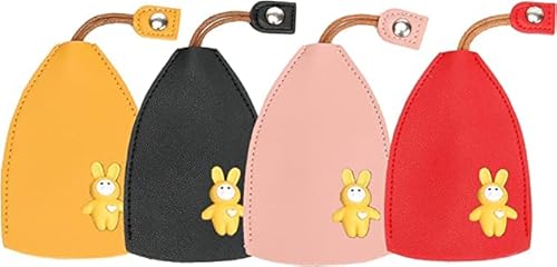 xinrongda Schlüsseltasche 4 Stück Unisex Schlüsseltasche Tragbarer Ausziehbarer Autoschlüsselhalter PU Schlüsseletui Fall, Schlüsseltasche Organisator Etui für 1-7 Schlüssel xinrongda Schlüsseltasche 4 Stück Unisex Schlüsseltasche Tragbarer Ausziehbarer Autoschlüsselhalter PU Schlüsseletui Fall, Schlüsseltasche Organisator Etui für 1-7 Schlüssel von xinrongda