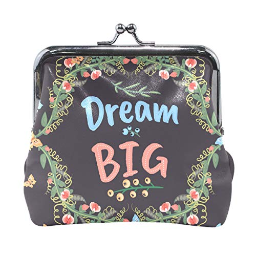 Hengpai Geldbörse mit Flamingo-Motiv, Kürbis-Leder, Münzgeldbörse, Schnappverschluss, Clutch, Mehrfarbig9, Einheitsgröße von xiongying