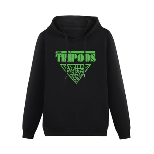 Men's Pullover Hooded with Pocket The Tripods Hoody with Drawing Pocket Black XL von xiugoulovestory