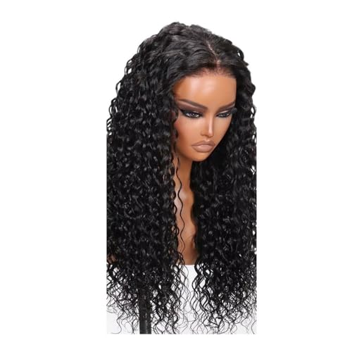 Körperpflege Deep Wave Glueless Perücke Vorgeschnittene Vorgebleichte 5x5 Spitzenperücke For Frauen Menschliches Haar Natürliche Farbe Haarverlängerungen(36inches) von xiuling4568