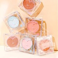 xixi - Peach Heart Monochrome Cheek Blusher - 1-3 #02 - 1.6g von xixi