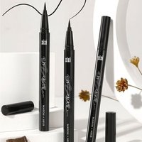 xixi - Straight Line Dense Liquid Eyeliner - (1-2) #01 - 0.6ml von xixi
