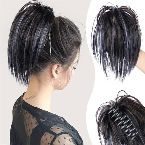 Unordentlicher Pferdeschwanzclip verlängert Haar, Pferdeschwanz-Greifclip Perücke, Clip-on Pferdeschwanz für Frauen, Clip in Pferdeschwanzhaarverlängerungen, Klauenclip Pferdeschwanzverlängerung, Unordentlicher Pferdeschwanzclip verlängert Haar, Pferdeschwanz-Greifclip Perücke, Clip-on Pferdeschwanz für Frauen, Clip in Pferdeschwanzhaarverlängerungen, Klauenclip Pferdeschwanzverlängerung, von xiyuxiang@