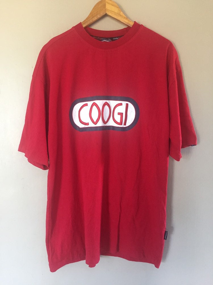 Seltenes Coogi Big Logo Spellout Hip Hop Streetwear T-Shirt Xl Größe von xlrepublikan