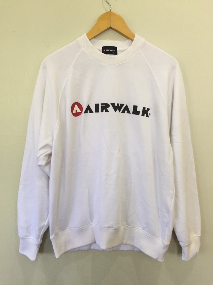 Vintage Airwalk Skateboard Big Logo Spellout Sweatshirts 2L Größe von xlrepublikan