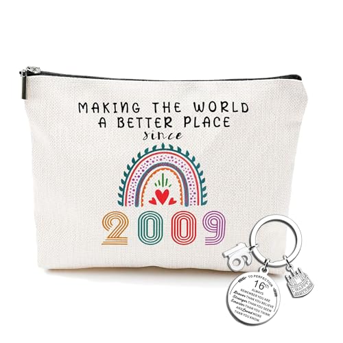 16 Geburtstag Frau Geschenk xlwen Make up Tasche aus Canvas 16 Frauen Geschenke Zum Geburtstag Geschenkideen (2009) von xlwen