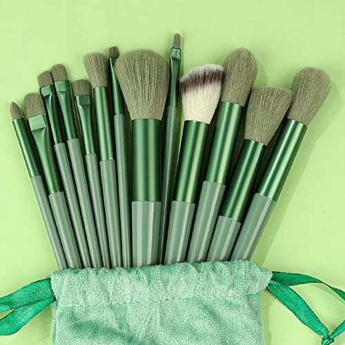 DSHGDJF 13 STÜCKE Weiche Make-up Pinsel Set Kosmetik Kit Foundation Blush Powder Lidschatten Blending Make Up Pinsel Frauen Beauty Tools (Color : A) von xnvdojt