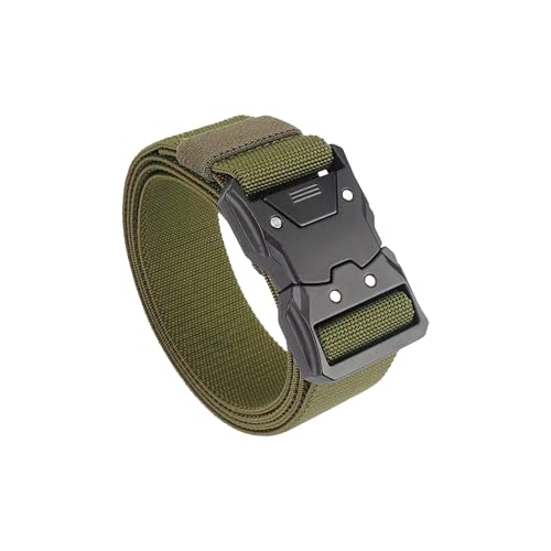 xolear Taktischer Gürtel Herren, Verstellbarer Militär Gürtel mit Schnellverschluss Metallschnalle, 3,8 cm Nylon Tactical Belt, Arbeitsgürtel Herren, für Outdoor Militär Jagen Wandern (Armeegrün) xolear Taktischer Gürtel Herren, Verstellbarer Militär Gürtel mit Schnellverschluss Metallschnalle, 3,8 cm Nylon Tactical Belt, Arbeitsgürtel Herren, für Outdoor Militär Jagen Wandern (Armeegrün) von xolear