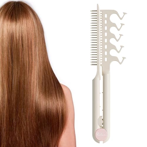 xowwyue Haarkämme Zum Stylen - V-förmiger Glätte Kamm Zum Stylen,Anti-Statik Frisierwerkzeug Für Volumen Reise Zuhause Salon Frauen Mädchen von xowwyue