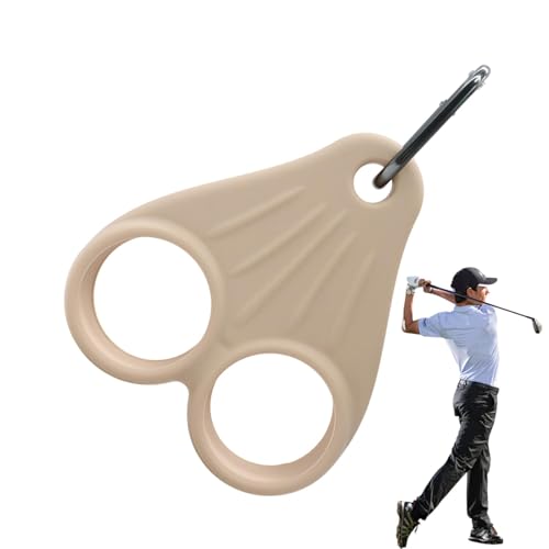 xowwyue Silikon-Golfballhalter – Silikon-Golfball-Aufbewahrungshalter mit Clip – Sportzubehör für Golfer Männer Frauen, einfache Befestigung an Tasche oder Wagen, Nude Farbe, Refer to description, von xowwyue