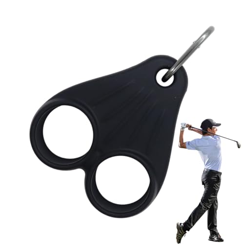 xowwyue Silikon-Golfballhalter – Silikon-Golfball-Aufbewahrungshalter mit Clip – Sportzubehör für Golfer Männer Frauen, einfache Befestigung an Tasche oder Wagen, Schwarz , Refer to description, von xowwyue
