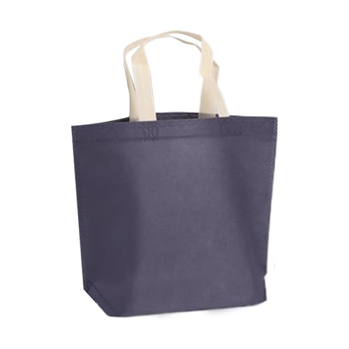 xowwyue Wiederverwendbare Taschen Mit Griffen - Wiederverwendbare Geschenkbeutel - Große Packung Vliestaschen für Schule Basteln Party Frauen Männer Schüler von xowwyue