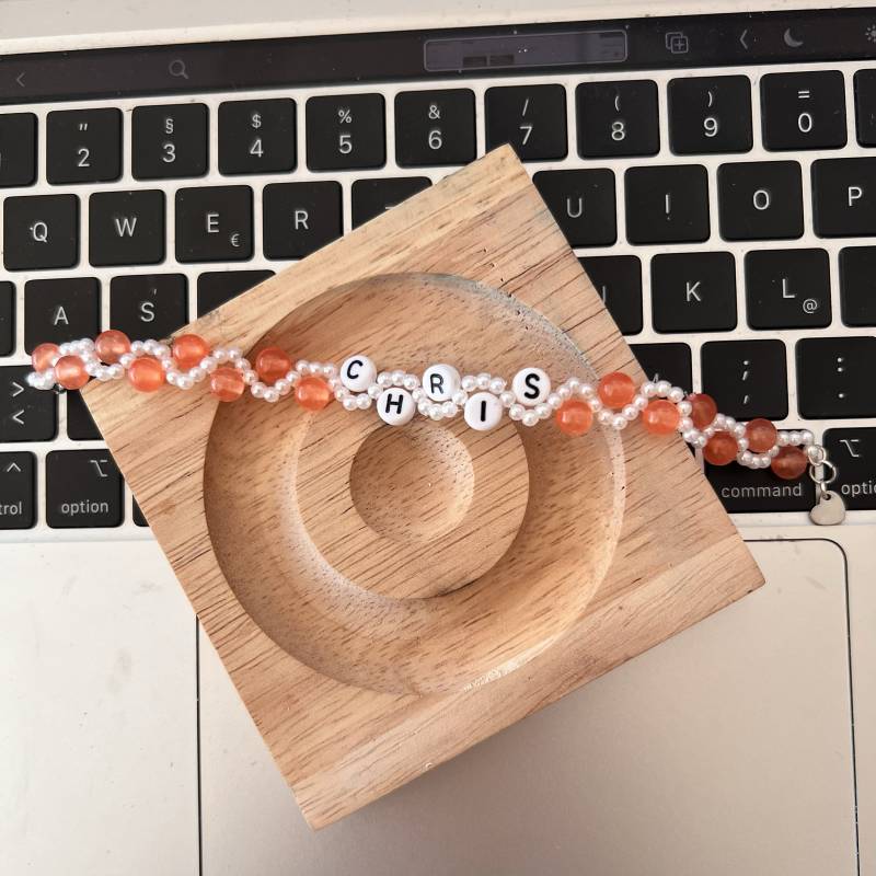 Chris Sturniolo Orange Bracelet von xoxoSabai