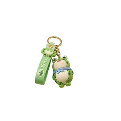 xueneige 4 Stück Cartoon Cute Panda Keychains-Hat Kiki Handtasche Cartoon Animal Keychain Auto Schlüsselanhänger Frauen Schlüsselring Zubehör von xueneige