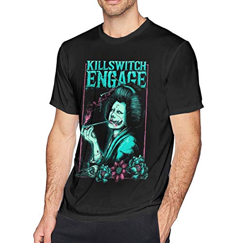 Killswitch Engage T T-Shirts Hemden Men's Fashion Cotton Crew Neck Short Sleeve Tunics Black(Large) von xushi