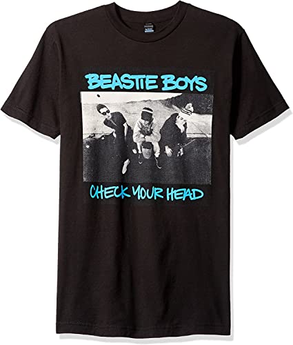 Men's Beastie Boys Adult Short Sleeve T T-Shirts Hemden Check Your Head Black (Large) von xushi