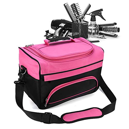 xuuyuu Friseur-Werkzeugkoffer, tragbarer Reise-Kosmetik-Organizer, Handtasche, Haarausrüstung, Tragetasche, mobiler Friseursalon-Kit, Halter mit großer Kapazität xuuyuu Friseur-Werkzeugkoffer, tragbarer Reise-Kosmetik-Organizer, Handtasche, Haarausrüstung, Tragetasche, mobiler Friseursalon-Kit, Halter mit großer Kapazität von xuuyuu