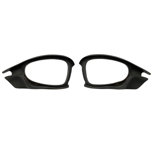 Ersatz-Seitenblinder für Oakley Juliet X Metall-Sonnenbrille, Grau von xyqrenrr