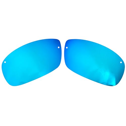 xyqrenrr Ersatzgläser für Ray-Ban RB3183 63 mm Sonnenbrille, mehrere Optionen erhältlich, polarisiert, blau, 65*47mm von xyqrenrr