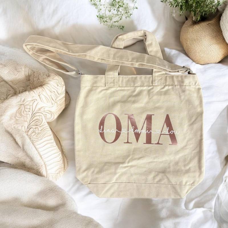 Tasche | Einkaufstasche Umhängetasche Tragetasche Personalisiert Mit Wunschtext von xzauberhaftschoenx