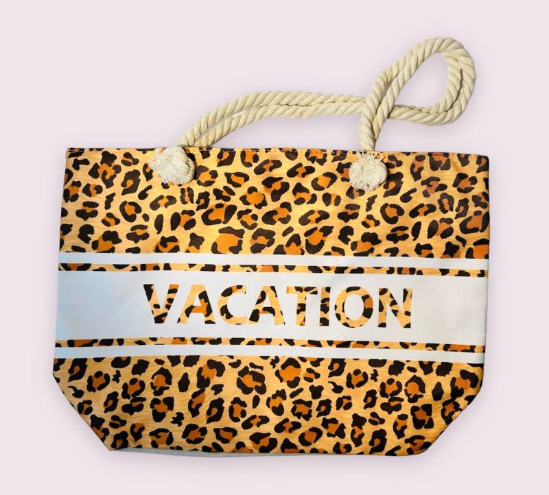 Tasche | Strandtasche Summer Vacation Sommer Personalisiert Mit Versteckter Botschaft von xzauberhaftschoenx
