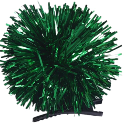 Festliche Lametta-Folienstreifen, Haarspange für Mädchen, Kinder, glitzernde, funkelnde Kugeln, handgefertigte Haarnadeln, schöne Haarnadel von yabaikekeji
