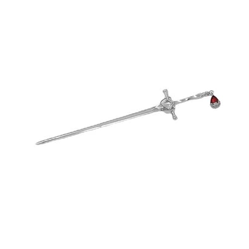 Mehrzweck-Haarspange mit chinesischen Schwertern inspirierten Quasten, tragbar für Damenfrisuren mit Gold- und Silberakzenten von yabaikekeji